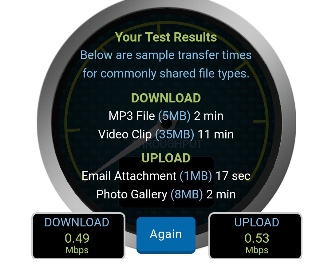 NicolasPatrizi's tweet photo. @DIRECTVar @DIRECTVServicio hola... Porque ofrecen un servicio de 6 mbs y cada vez que hago un speed test otorga datos similares? https://t.co/DWlAJq9o5T