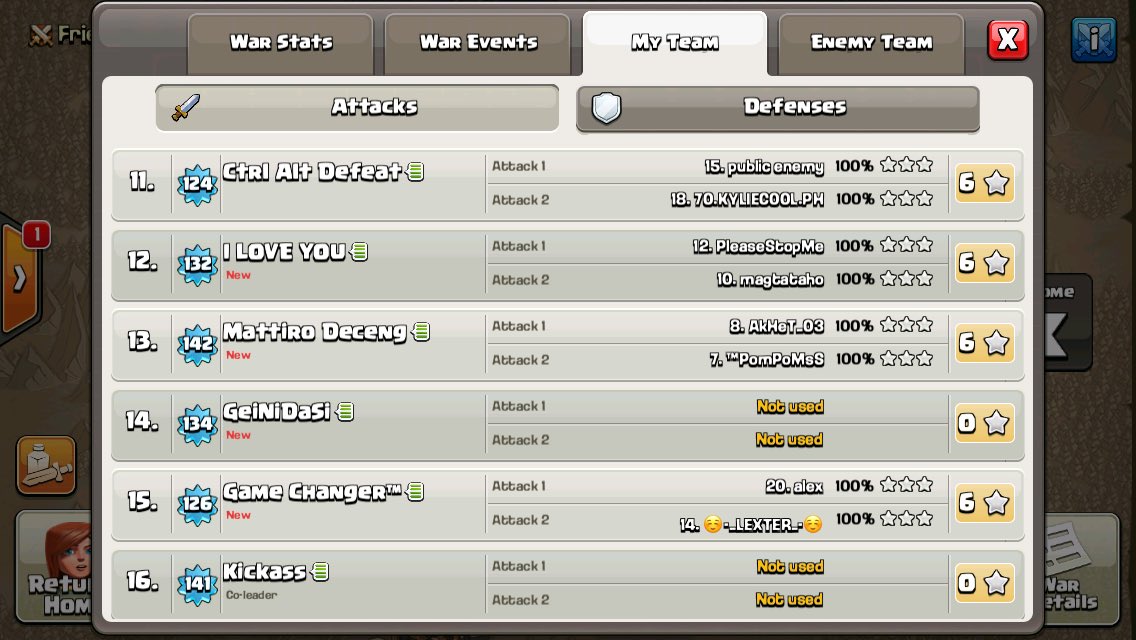 Global_Warring's tweet photo. 4 hours in and th 9s go 14 for 14🔥😤💪🏽🌎 let's the scouts begin @circleofclans @LWCW_COC https://t.co/eJ0ApuTXxV