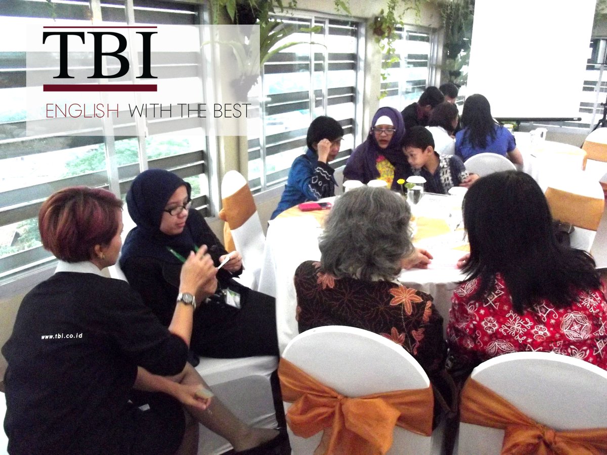 If u think that English language training would benefit your staff or students, why not consider in-house training with TBI ? 0882 1979 900.