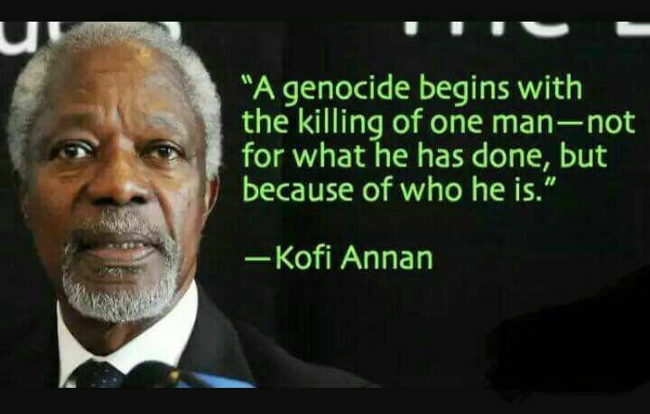 FaustaDitah's tweet photo. Kofi Annan said it. Unfortunately he is out of the @UN @antonioguterres @realDonaldTrump #FreeSouthernCameroons Now https://t.co/W4T6iYPCML