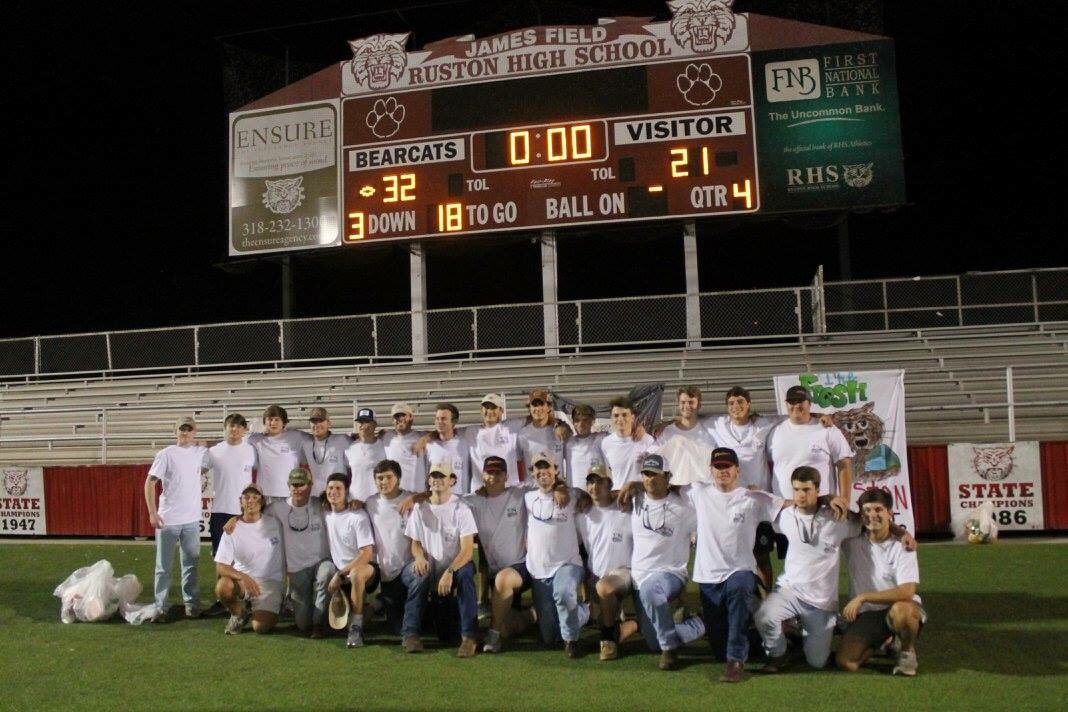 Thank you guys from the the Sigma Nu (Eta Zeta chapter) from LA Tech.