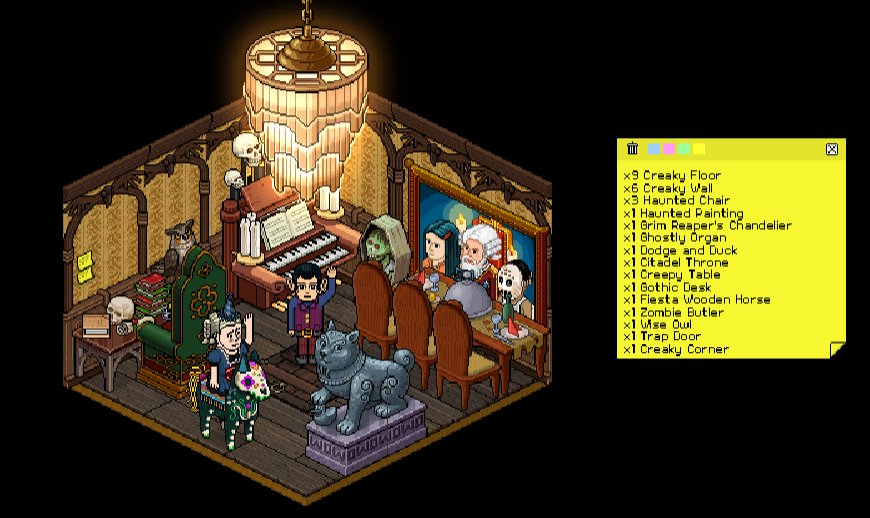 LGHabbo's tweet photo. ☠ Habboween Giveaway ☠

☠ Follow + RT to win this entire Habboween Bundle! ☠

☠ Ends on Halloween ☠ https://t.co/uZfp2qpVM3
