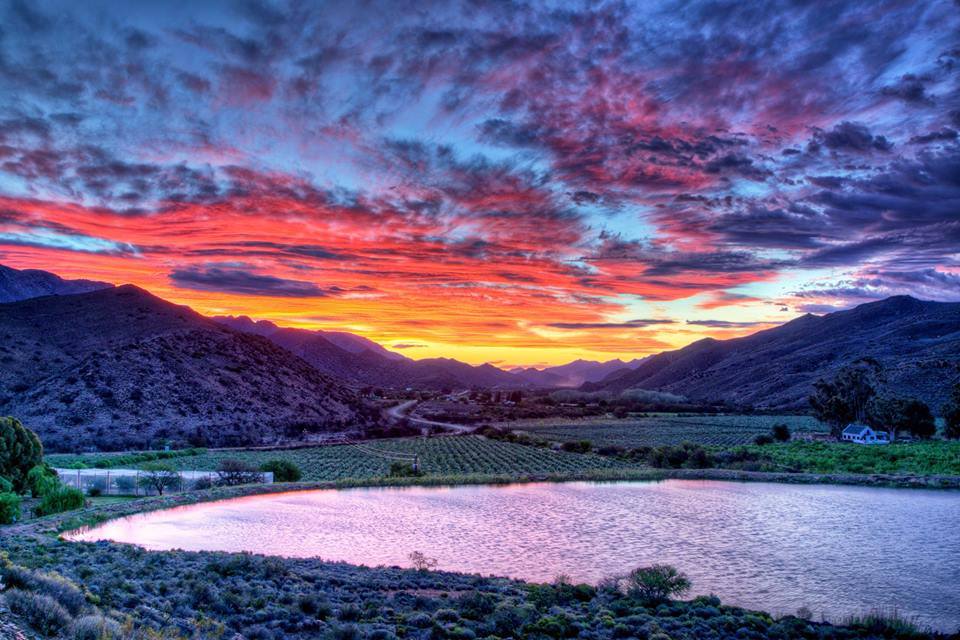 Big sky country - Karoo sunset
Photo: Stephan Jaggy