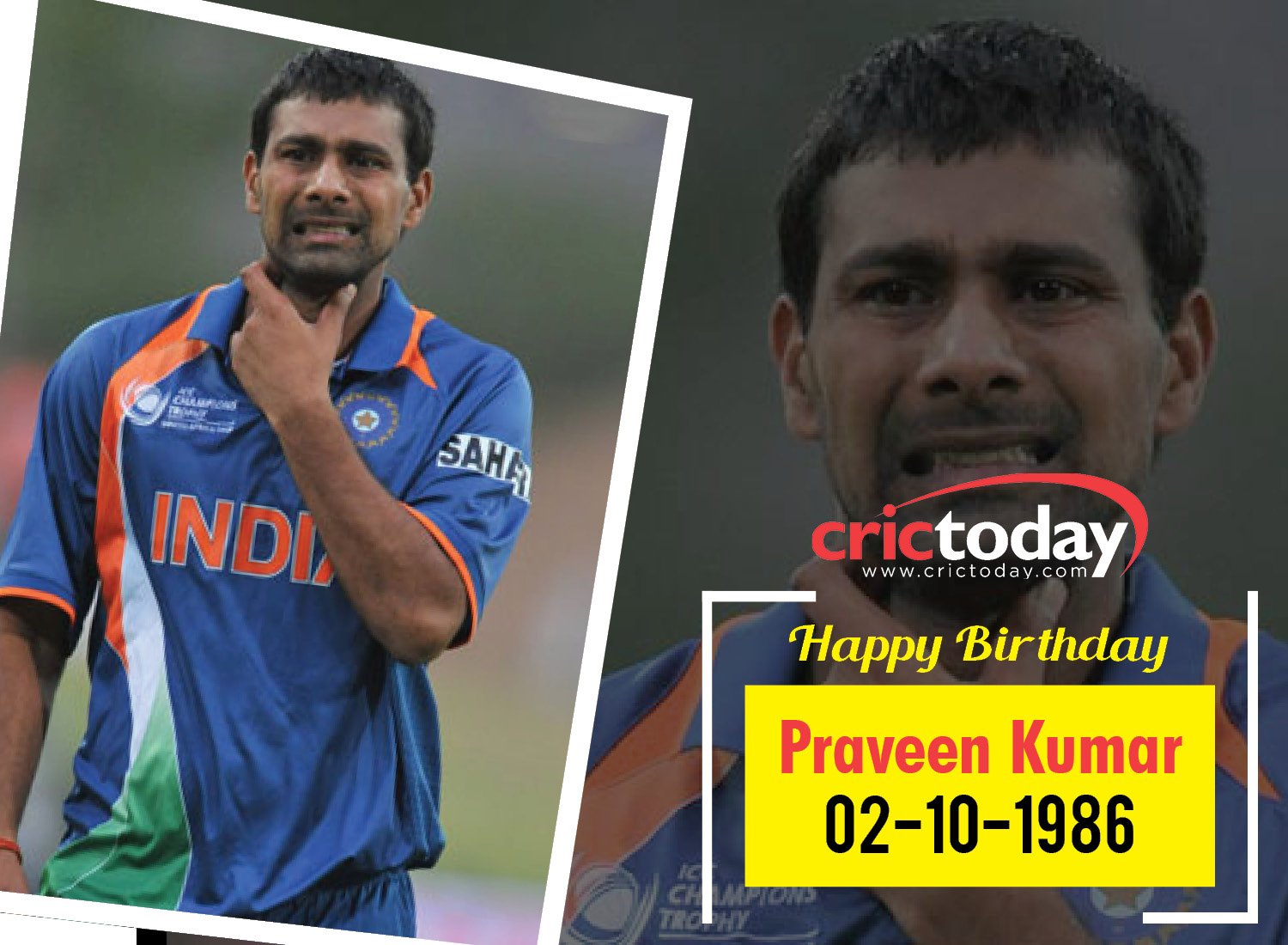  Happy Birthday Praveen Kumar 