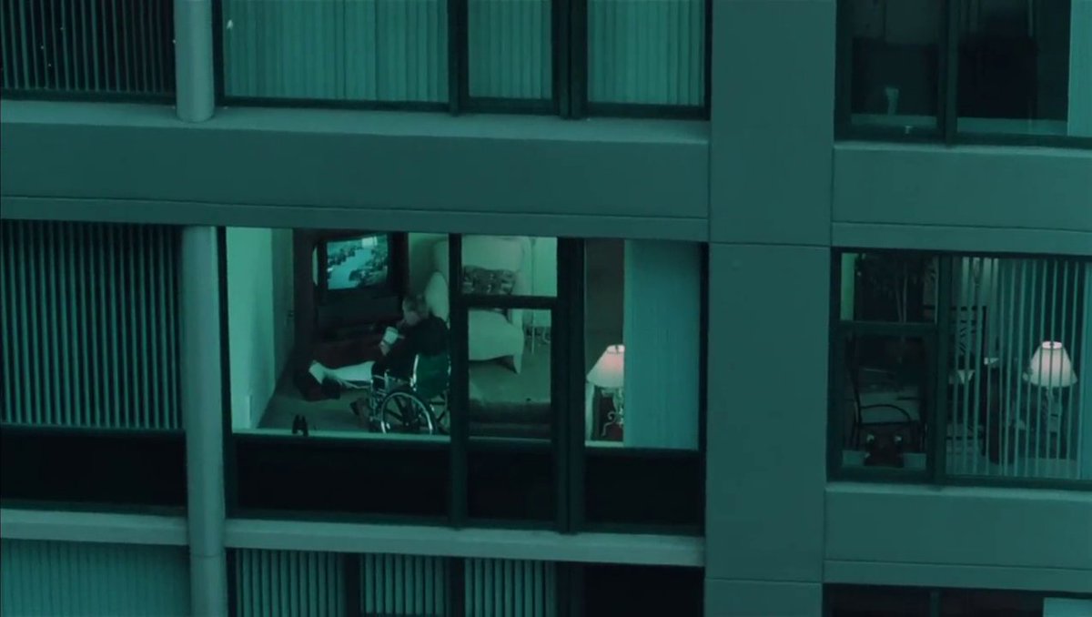 BadLuckCharls's tweet photo. Is that a motherfucking The Rear Window reference? #HorroctubreElRetorno #TheChaRing https://t.co/K4fxV4B1xf