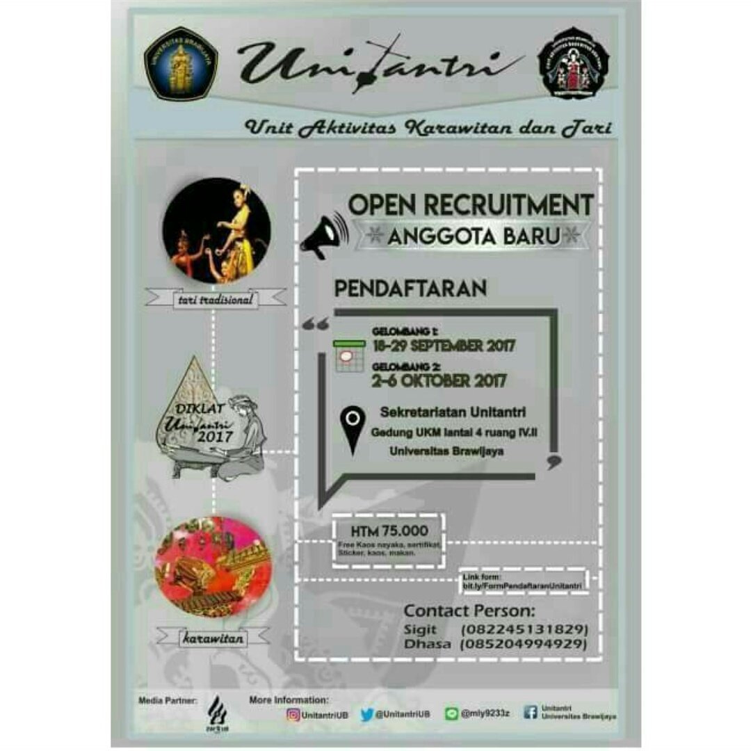 Gelombang 2 sudah bukaaa!!
Yuk yang belum daftar kemarin masih bisa niih sekarang