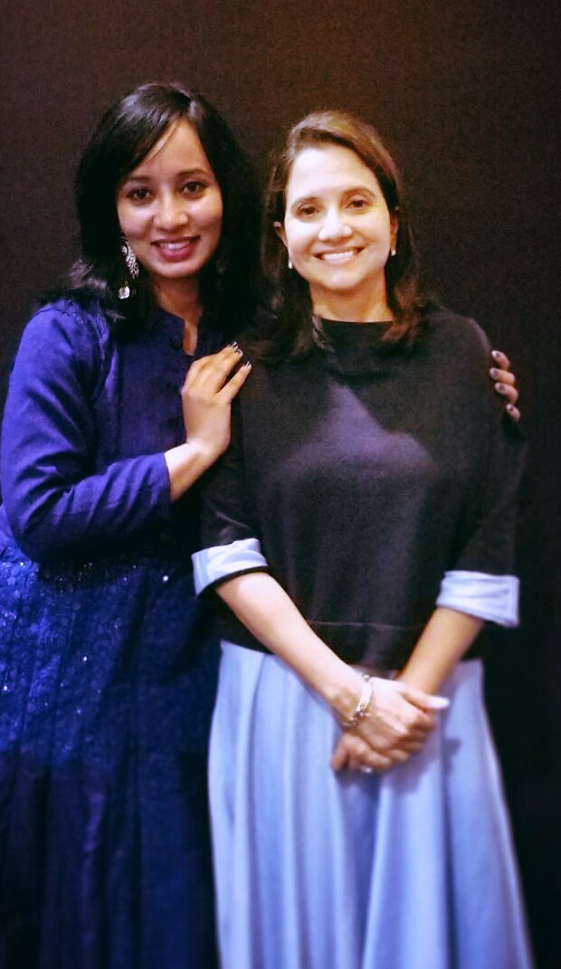 pinky2sep's tweet photo. @anupamachopra while al had queries fr her I had tis dire feel to hug her for her being so loving alngv al te fab achivmnts #IFP7 al tx to u https://t.co/0yjMu86YyL
