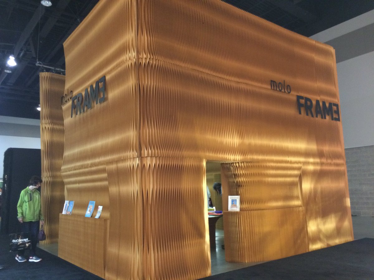 citieguy's tweet photo. Flew home for @IDSvancouver. Prototype by @Western_Living a highlight. Chats w @ @Loom_Lighting' Yves, @Framepublishers, @DesignFindustry. https://t.co/Hsz8NFk0rK