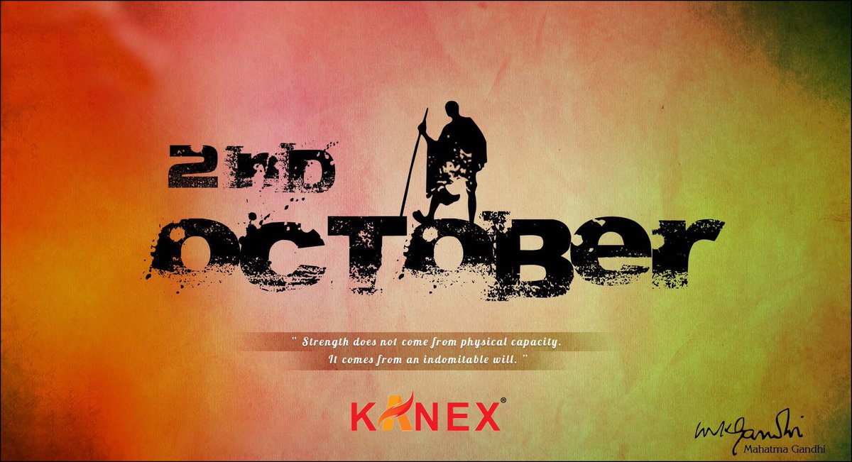 kanex_fire's tweet photo. #KanexFire
Wishes You
#HappyGandhiJayanti
Be the Change you want to see in the world
https://t.co/bJw0UjpSY7 https://t.co/ulspbjTuLc