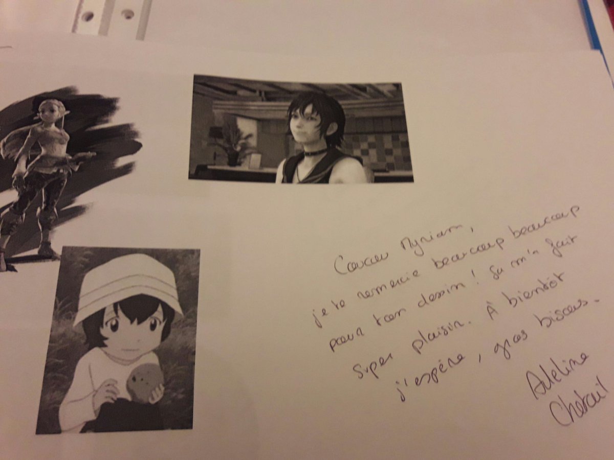 DessinsMymy's tweet photo. Voilà le dessin comme promis :) Merci @adeline_chetail 😄 mes amis sont très heureux et jsuis fière d'avoir fait Zelda 😊 à bientôt https://t.co/rjCMCeFeDR