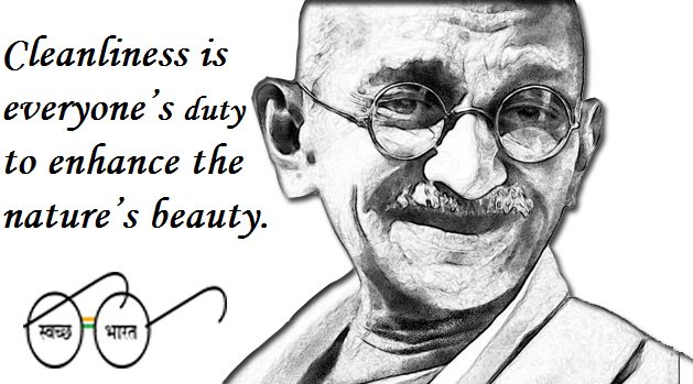 Cleanliness is everyone’s duty to enhance the nature’s beauty. #GandhiJayanti