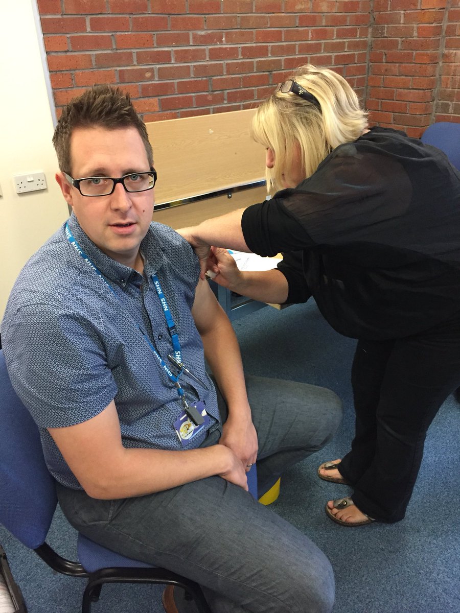 Getting our flu jab on #leadingbyexample <a href="/LPT_CAMHS/">LPT CAMHS & PMHT</a>