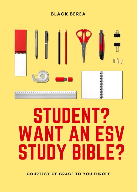 BlackBerea's tweet photo. New month, new giveaway! You could win a new Bible 📚

1. Like/RT using #BBstudents
2. Sign up to our mailing list (https://t.co/rlroX83QKX) https://t.co/FTD5dcXBV3