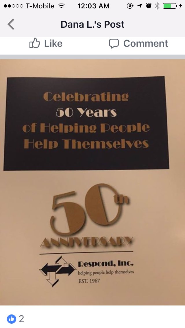 asmfuentes's tweet photo. Congratulations to Respond, Inc. The founders, board of directors and staff for 50 years of services to Camden. https://t.co/lb7LZhth4J