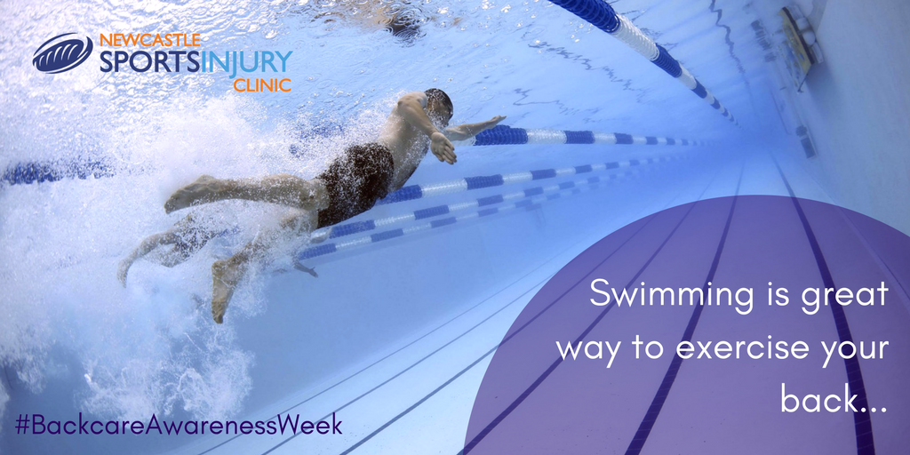 NewcastleSIC's tweet photo. Swimming is a fantastic way to maintain a strong, toned &amp; pain-free back... https://t.co/1XIFbhy2aL
#BackAwarenessWeek #LivePainFree https://t.co/6hzMKl44LE