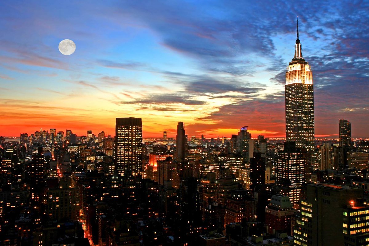 FFAC2016's tweet image. New York City sunset