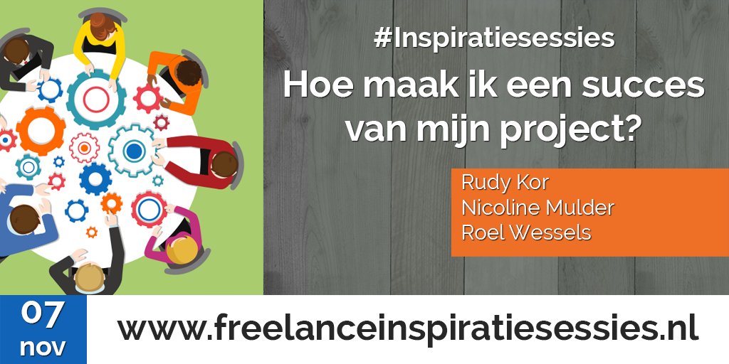 Infraflex's tweet image. als professional werk je regelmatig aan projecten, hoe zorg je dat jouw project slaagt? Geef je op via: freelanceinspiratiesessies.nl