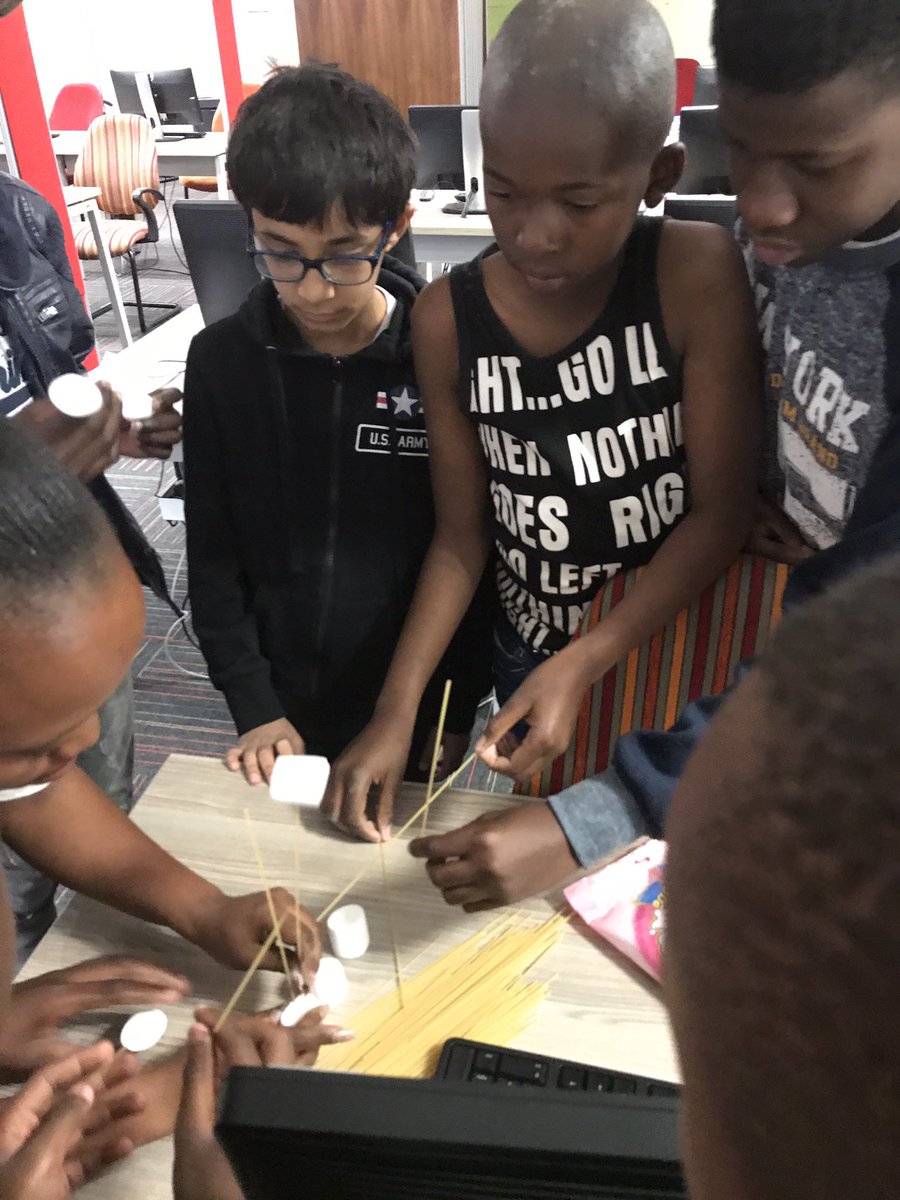 ILAF_Foundation's tweet image. @africateengeeks #festivalofcode armed only with spaghetti and marshmallows, building a highest structure that on its own. @SasolSA @unisa