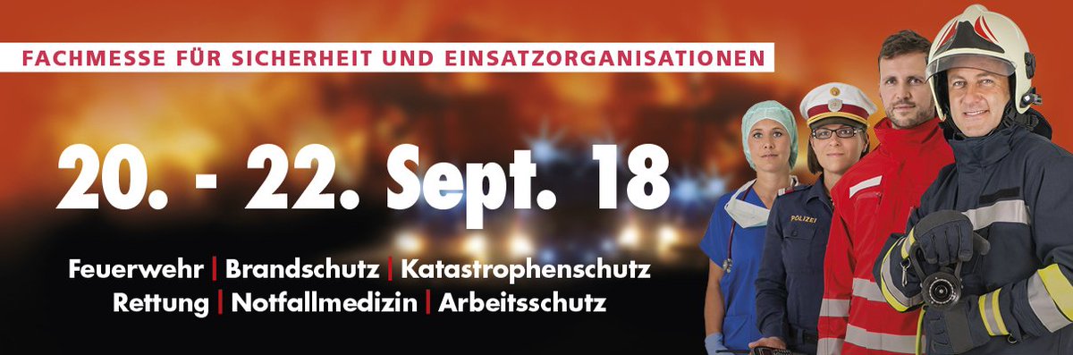 kat_schutz's tweet photo. Retter Messe Wels 2018 #Rettermesse #Feuerwehr #Brandschutz #Katastrophenschutz #Rettung #Notfallmedizin #KatSchutz
https://t.co/PyJWFwLNt0 https://t.co/BivK3r76SZ