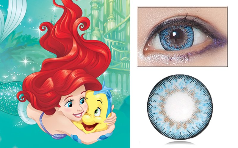 韓国発 カラコン専門店リリー ハロウィン プリンセス特集 今年のハロウィンはこれで決まり プリンセスの衣装と リリーのカラコンで仮装は完璧 V アリエル デザートブルー ハロウィン プリンセス ディズニー ディズニーハロウィン Dハロ