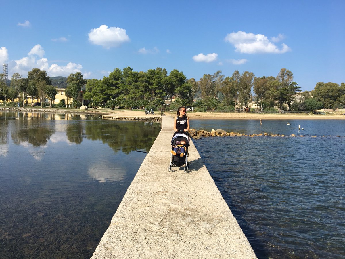 MammaPoppins's tweet photo. Passeggiata in una passerella tra le saline e il mare, abbiamo avvistato anche i fenicotteri 😍 #ElbaActive17 https://t.co/yW7cFSLSoj