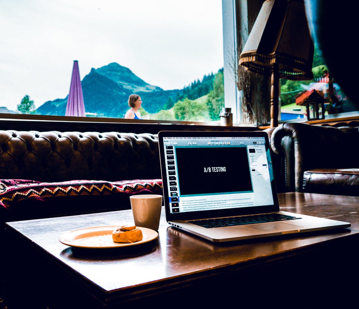 actionaca's tweet image. Coffee anyone? 
#office #mountains #remotework #nomad
