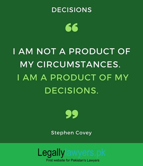 🤔🤔 Importance of the Decisions 🤔🤔 Like and share if you Agree
legallylawyers.pk Pakistans First site for lawyers 
#lawyers #PakistanLawyers #Lawyersonline