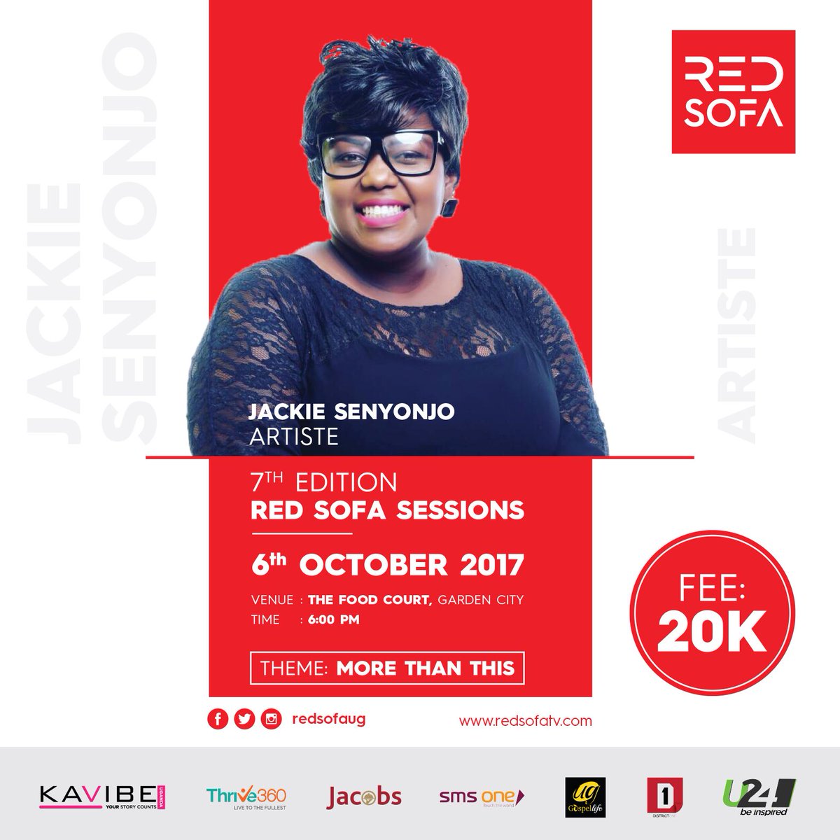 UgGospelLife's tweet photo. To serve you the music at the #RedSofaSessions are the incredible and talented @kimera516, @JackieSenyonjo1 and @deejayawar on the 1s $2s https://t.co/fymVZPXrg4