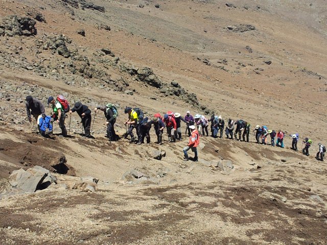 Trekili's tweet photo. #Machame is considered by many tourists because it is the most beautiful &amp; scenic route to climb #MountKilimanjaro.  https://t.co/MLdBackNVs https://t.co/UL7IY75UDD