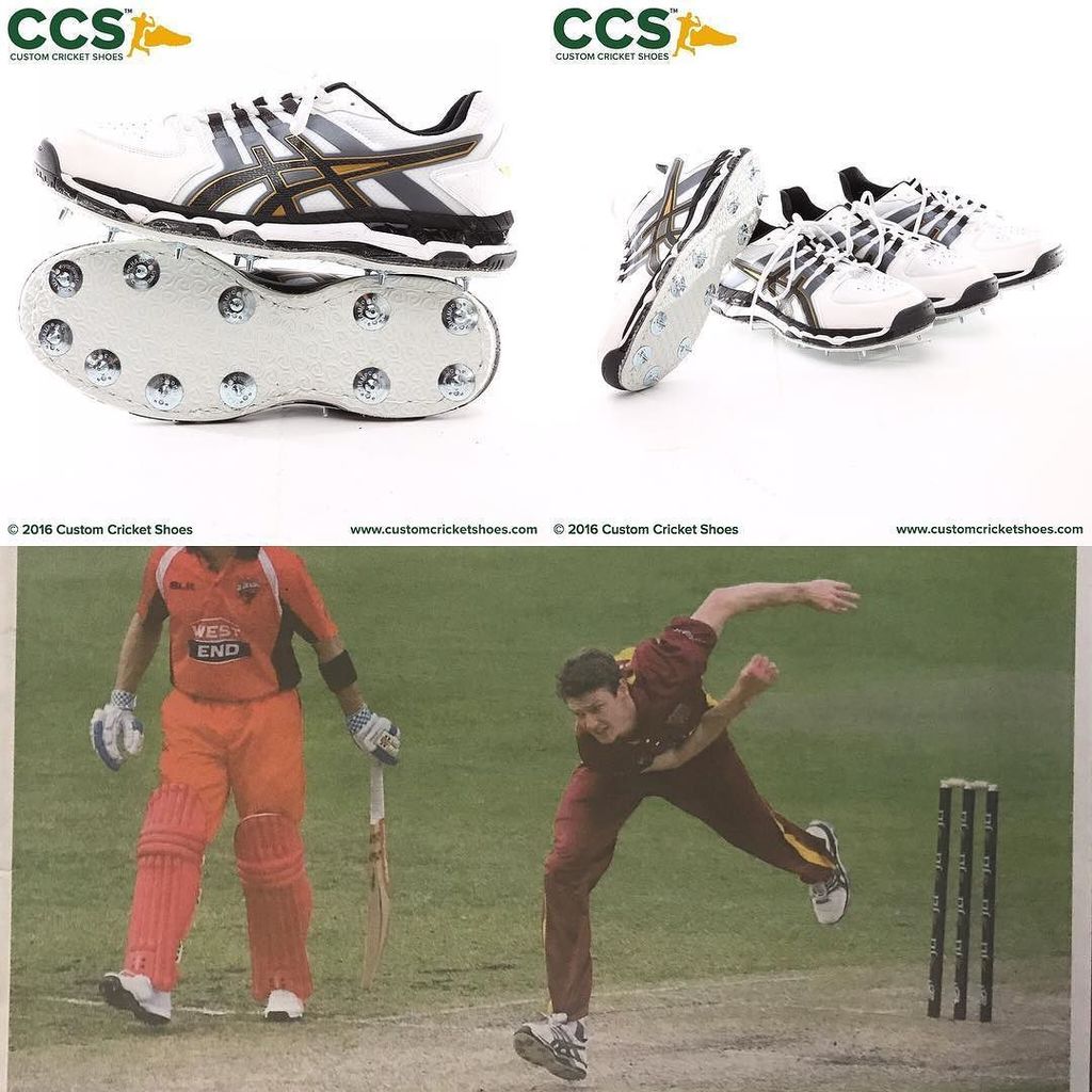 cuscricketshoes's tweet photo. How good was Brendan Doggett on debut for #QldBulls yesterday #140clicksplus @qldcricket #JLTCup #customcricketsho… https://t.co/F0LrCN7Z5G https://t.co/lB6YZC8w0a