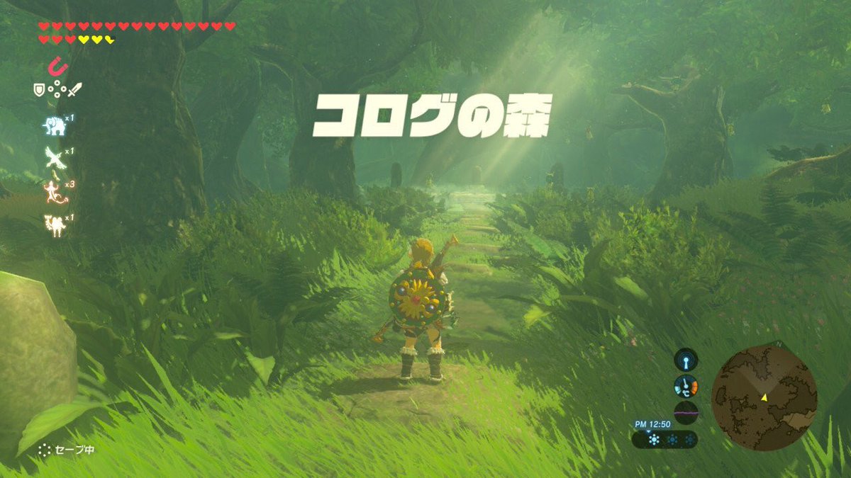 ものも ゼルダの伝説ブレスオブザワイルド思い出を振り返って 迷いの森わからなくて後回しにしてたらコログの森に初めて入ったのが終盤でやたら感動した思い出 コログかわいいー