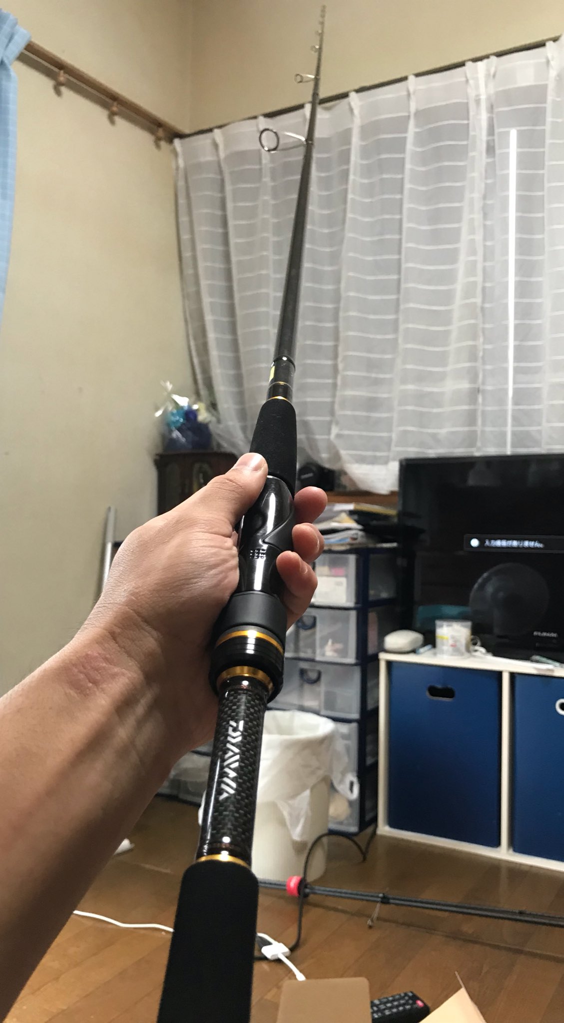 のだめ おnewタックルそろったぁー ロッド ラテオ 96m リール レブロス3012ハイギアモデル ライン G Soul Upgrade Pe X8 30lb ダイワはデザインかっこよし そして軽い これで大物釣ったろ 楽しみーー T Co Kvpwgbsuii