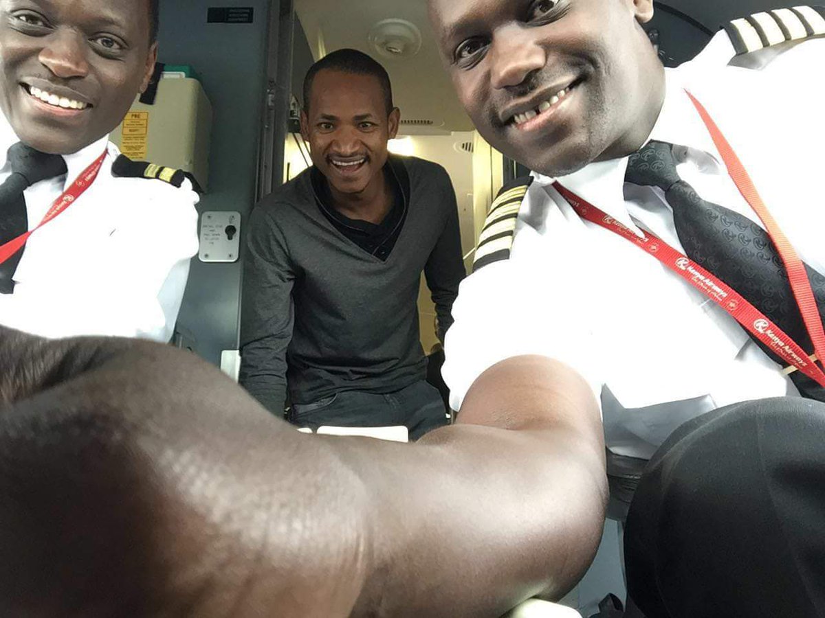 HEBabuOwino's tweet image. About these two pilots, one was my classmate in UoN actuarial science class of 2012 and the other one was my classmate in Kisumu Boys.