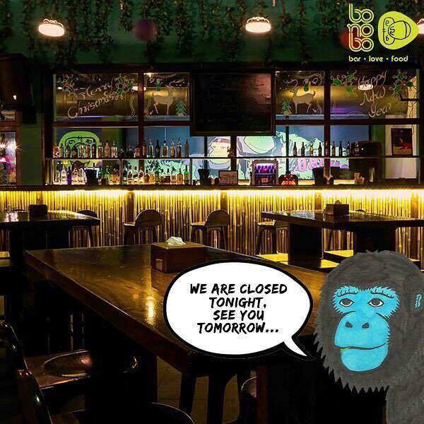 bonoboBandra's tweet photo. We’d be taking the day off today as it’s a dry day.
See you around tomorrow!
#DryDay #ClosedTonight #Bonobo #Bandra https://t.co/5fRnD5jwbJ