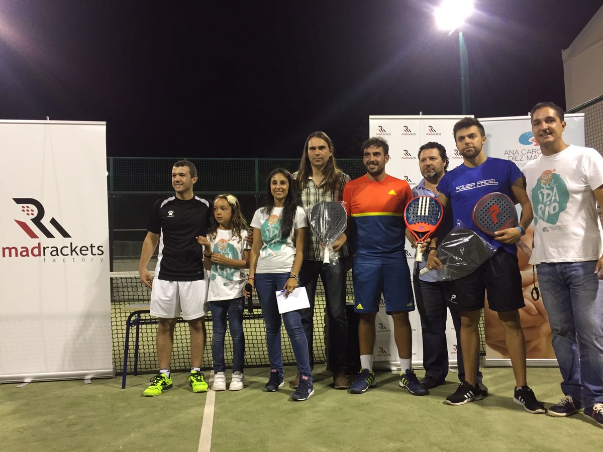 madrackets's tweet photo. Buenos días!El sábado estuvimos en el torneo realizado en @lasmatillas en colaboración con a la Fundación Ana Carolina Díez Mahou. https://t.co/8DcSq9yX2S