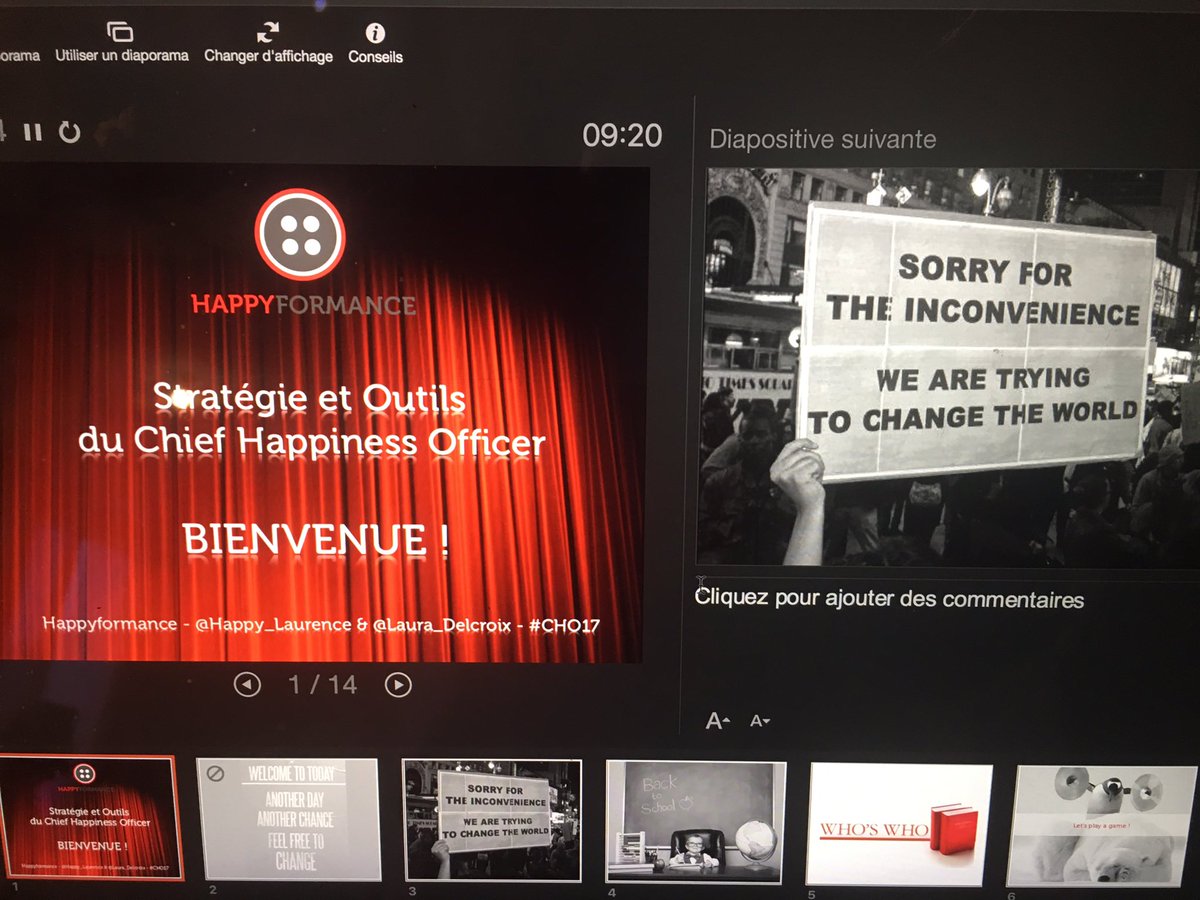 "Pardon pour le dérangement. On essaye de changer le monde". On est trop happy de lancer la promo 3 du #CHO17 ! C'est parti !!