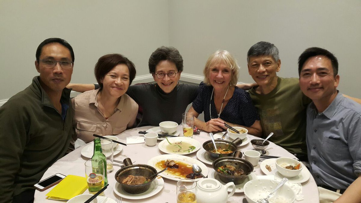 dtks888's tweet photo. #Joyful #reunion for 5 co-founders @yellowearthuk with honorary #godmother #VickyIreland ๐ค๐๐๐โ๏ธ#TomWu @VeronicaNeeda @KumikoMendl @KwongLoke https://t.co/vyk4L21uXZ