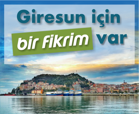 GiresunKent's tweet photo. Bende bu şehre bir şeyler katabilirim diyorsan https://t.co/zjBgVgGG6x adresine gir, fikrini bizimle paylaş… https://t.co/Gv8wA9bX7z
