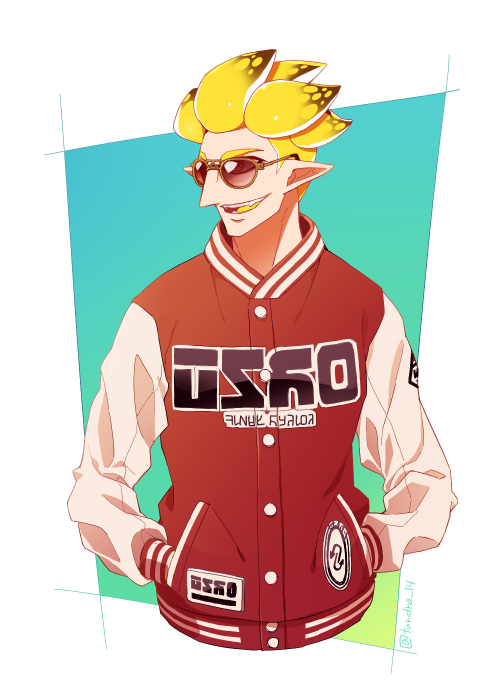 Twitter पर 石狩 スタジャンロゴマシ リプで来たギアをマイイカに着せる リクありがとうございました 0 Tuki Ika