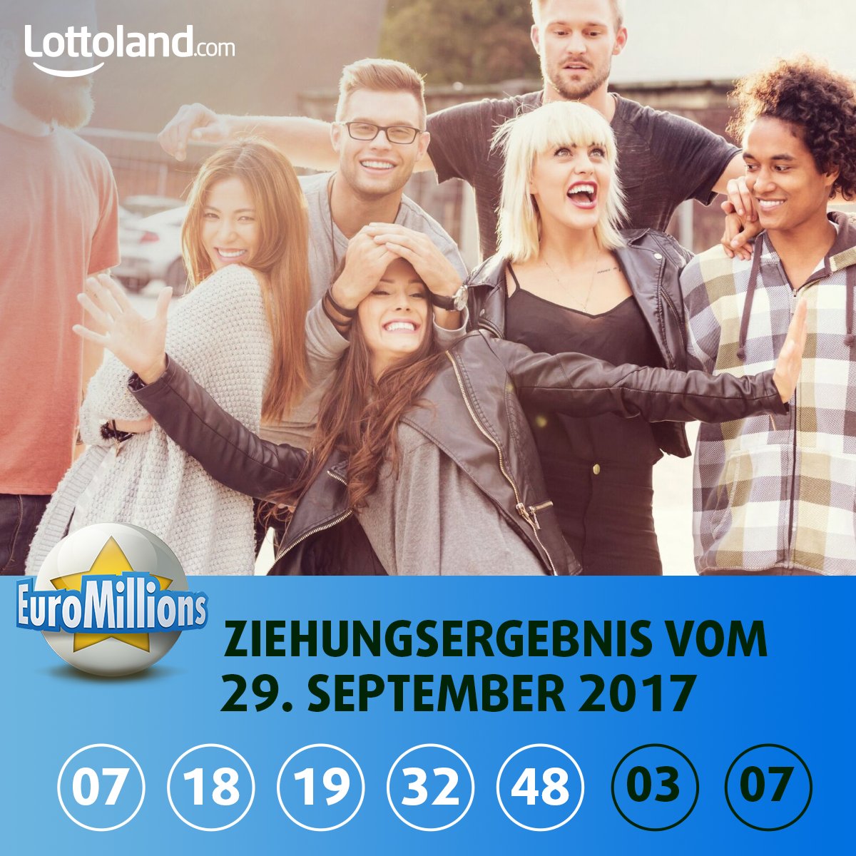 Lottoland's tweet photo. Der #EuroMillions #Superpot wurde nicht geknackt 😱 & steigt auf sein Maximum von 190 Mio. Euro! 💰🤑💰 #MondayMotivation https://t.co/iHmSLavjPu