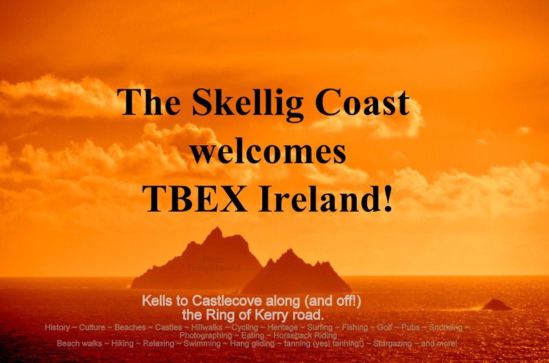 todayInIreland's tweet photo. 🍀 Don't just do the Ring of Kerry: Get off the busy road  &amp; explore the Skellig Coast, too! #itsthebestpart #TBEXireland https://t.co/1ljBmOc0AV