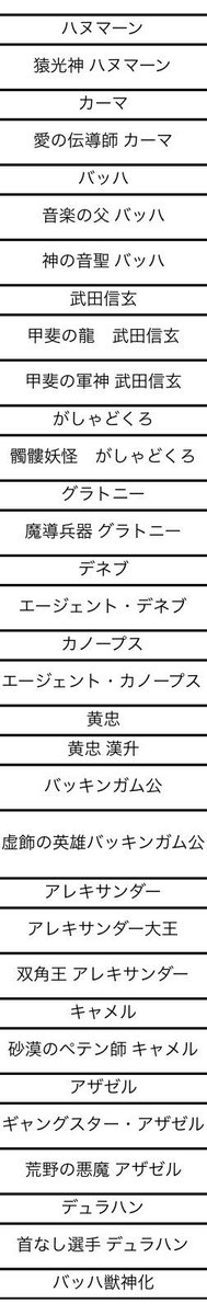 シノミヤ ジョウスケ モンスターストライク 担当させていただいているキャラクター全ての公表が可能となりました バッハ アザゼル アレキサンダー デネブ バッキンガム公 デュラハン キャメル 黄忠 武田信玄 等のボイスを担当しております 今後共