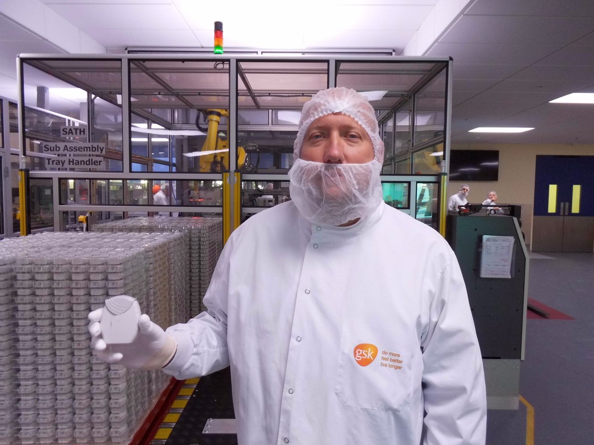 GSK's tweet photo. This week we manufactured the 100 millionth Ellipta inhaler! We're proud to be helping patients all over the globe #LiveEveryBreath https://t.co/K0vVFTuskx