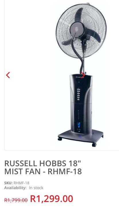 Gettingadeal's tweet image. Get this hot deal today!! Only @Gettingadeal @RussellHobbsSA #keepingcool #Gift #BREAKING #bestdealever #gettingadeal #getadeal #deals #yes