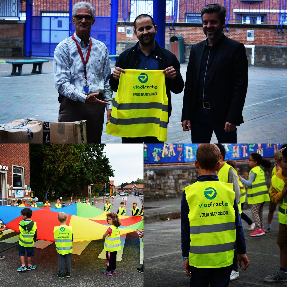 ViadirectBe's tweet image. "Dankzij de sponsoring van Viadirect krijgt elke leerling een fluohesje." #Waaskrant
goo.gl/oJCxfP #viadirect #luchthavenvervoer