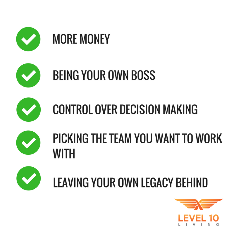 YourLevel10Life's tweet photo. What reasons did you become an entrepreneur for? 💪 https://t.co/lrwKspBWWq