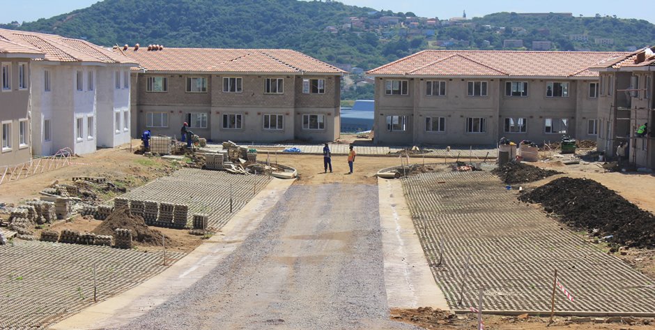 Social Housing for those who don't qualify for RDP houses but can't afford a bond.
