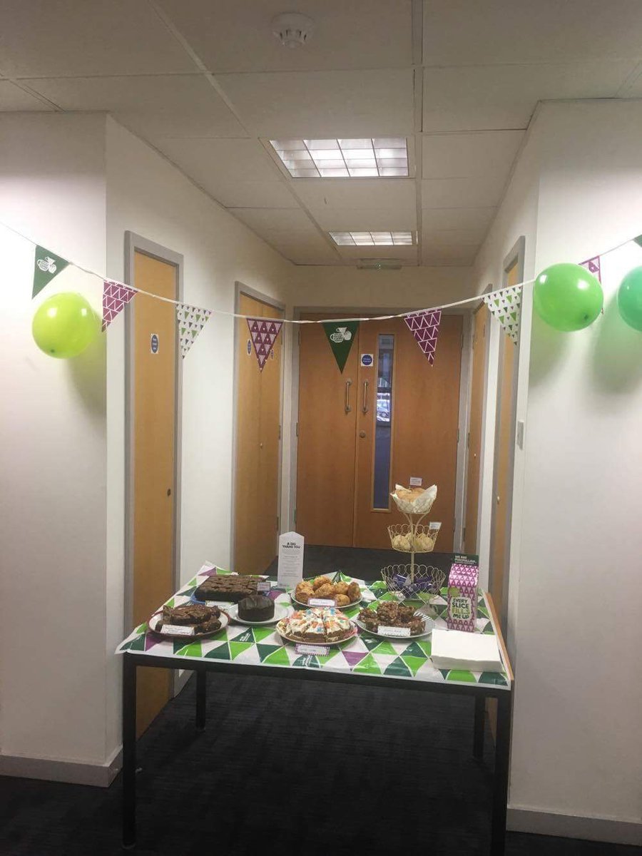 fmbuilders's tweet photo. Well done to @FMBInsurance who raised over £100 for @macmillancancer with their cake sale on Friday https://t.co/kWLBC7Yl5g