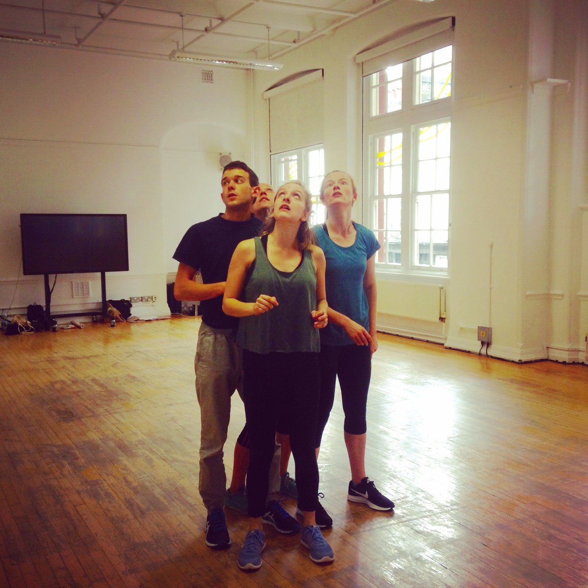 outofInctheatre's tweet photo. Read about #Loaded in rehearsals! Brought to you by producer @Scribbled_Tweet https://t.co/5t1XPnGJOQ https://t.co/ElaT6PM5hj