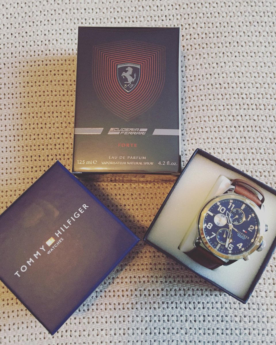 Thank you Bacher &amp; Co for the spoils! <a href="/FragrnceFanatic/">FragranceFanaticSA</a> <a href="/Titans_Cricket/">Momentum Multiply Titans</a> #bacherco #fanaticsa #FerrariForte #tommyhilfiger #itsabouttime